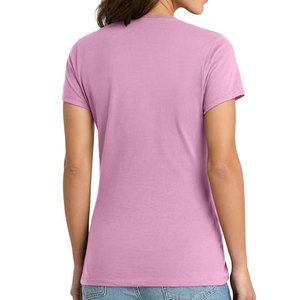 T-shirt de football pour femmes, coupe ajustée, personnalisable avec votre propre photo/texte, haut en tricot basique - Product Image 2
