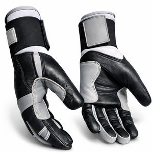 Gants de frappeur de baseball Softball en cuir véritable personnalisés de qualité supérieure nouveau Style manchette longue tailles pour adultes et jeunes gants de frappeur - Product Image 5