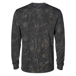 Camiseta de Manga Larga Premium para Hombre, 180 g/m², Cuello Redondo, Algodón, Básica, Suave y Duradera, Fabricante OEM ODM al por Mayor - Product Image 2