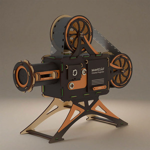 Soporte para Proyector de Cine – Madera de Ingeniería de Pino de Nueva Zelanda con Diseño Moderno y Duradero - Product Image 2