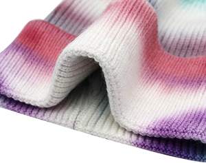 Nuevo Gorro de Punto Tie-Dye para Otoño e Invierno, con Logotipo Personalizado, Unisex, Cálido, de Lana, 2026 - Product Image 6