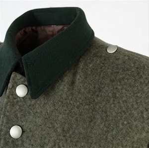 Túnica de Lana Gris Campo M40 Alemana de la Segunda Guerra Mundial, Chaqueta de Manga Larga para Hombre, Uniforme Clásico, Cosplay, Ropa Exterior Impermeable, Cortavientos y Transpirable - Product Image 5