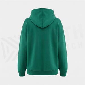 เสื้อฮู้ดดี้ทรงหลวมสำหรับผู้หญิง พิมพ์ลายโลโก้ด้านหน้าตามสั่ง ดีไซน์ทันสมัย ผ้าฝ้ายพรีเมียม รับผลิตแบบ OEM - Product Image 2