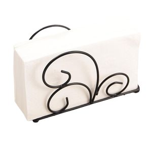 Porta Servilletas Geométrico de Hierro con Acabado en Polvo para Decoración de Mesa, Resistente, para Encimera de Cocina - Product Image 2
