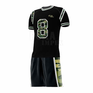 Nueva llegada bandera uniforme de fútbol al por mayor personalizado hombres bandera uniforme de fútbol para equipo en Stock - Product Image 4