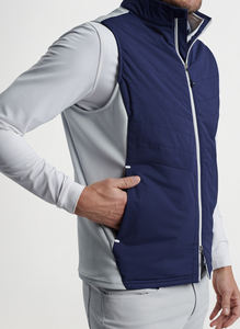 Chaleco Acolchado Azul Marino con Cuello Alto para Hombre y Mujer, Cortavientos con Cierre de Cremallera, Prenda Exterior Casual de Otoño, Ecológica y Fresca - Product Image 5