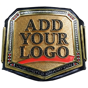 Cinturón de Campeonato de Lucha Libre Personalizado, de Alta Resistencia, Impermeable, con Hebilla Cuadrada de Aleación, Placas Gruesas y Piedras de Cristal - Product Image 6