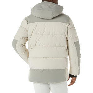 Blouson matelassé personnalisé à manches longues pour homme, grande taille, en duvet d'oie, avec capuche, manteau d'hiver 2026 - Product Image 3