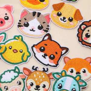 Durable Eco-friendly Square Chenille Varsity Lady Embroidered Patch with Custom Design Iron-On Backing for Clothing Accessories - Product Image 4