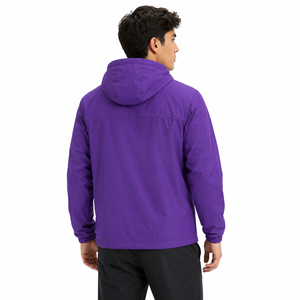 Chaqueta cortavientos versátil que combina comodidad ligera, tela resistente y estilo contemporáneo para aventuras al aire libre y viajes. - Product Image 3