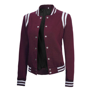 Chaquetas Varsity Personalizadas de Primera Calidad para Mujer, Ropa Urbana al por Mayor, Nueva Tendencia, Logotipo Personalizado, Chaquetas Varsity de Moda - Product Image 1