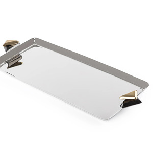 Bandeja Decorativa de Cerámica Tradicional Árabe con Forma de Hoja, Acabado Dorado, para Colgar, Ideal para Ramadán, Cumpleaños y Aniversarios - Product Image 2