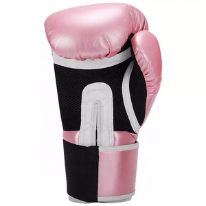 Guantes de Boxeo de Primera Calidad en Oferta, Color Rosa, de Cuero PU, para Entrenamiento Profesional, Sparring, Saco de Boxeo, Guantes de Kickboxing para Adultos, Pakistán - Product Image 2