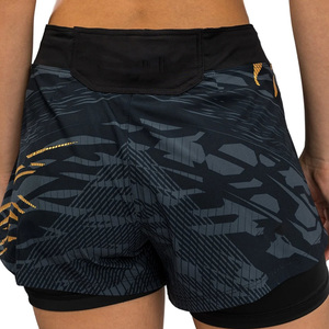 Ensemble de 2 shorts de combat MMA personnalisés pour femmes, séchage rapide, haute élasticité, impression personnalisée, shorts de sport pour filles - Product Image 3