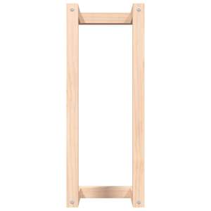 Toallero de Madera de Pino Natural Sólido de 9.1 x 7.1 x 23.6 Pulgadas, Accesorio para el Hogar Duradero y Elegante - Product Image 5