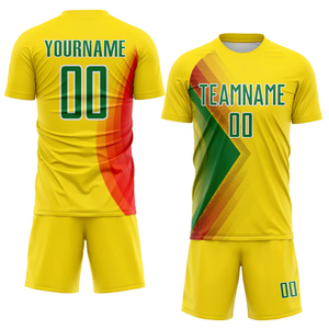 ชุดเสื้อฟุตบอลทันสมัยสำหรับฝึกซ้อม โรงเรียน/สโมสร ชุดยูนิฟอร์ม OEM รับผลิตชุดกีฬาตามสั่ง ขายส่งจำนวนมาก - Product Image 2