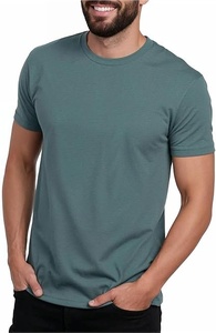 Unisex Cotton T Shirt Premium Ringspun Cotton Comfortable Everyday Wear Custom Design Private <b>Label</b> High Quality Wholesale shirt - Product Image 4