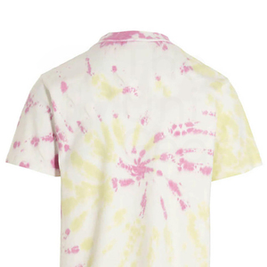 เสื้อยืดคอกลมแขนสั้นผู้ชายลายมัดย้อม ทรงลำลอง ผ้าถัก ลายพิมพ์ - Product Image 6