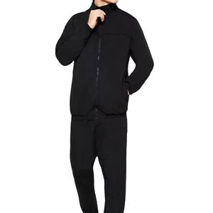 Ensemble de survêtement de jogging pour homme de haute qualité, personnalisé, respirant, 100% coton, à fermeture éclair intégrale, manches longues, vêtements de sport, entraînement en plein air - Product Image 1