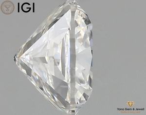 เพชร CVD ทรงสี่เหลี่ยมคุชชั่น น้ำหนัก 1.00 กะรัต ได้รับการรับรองจาก IGI สี F ความสะอาดระดับ VS2 สำหรับเครื่องประดับสั่งทำพิเศษ - Product Image 4
