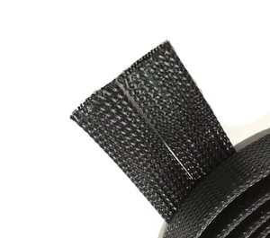 Gaine de câblage extensible flexible ignifuge SUNBOW en PET, modèle BFS-007, pour la protection des fils haute tension 600V - Product Image 1