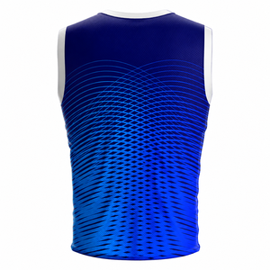 Nouveautés : Maillot de basketball unisexe respirant et personnalisable à manches courtes avec logo frontal, 100 % polyester, confortable et tendance - Product Image 3