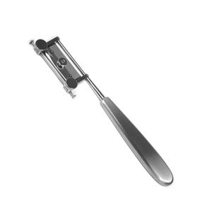 Jimed Surgical Manual Adjustable 19cm Silver Stainless Steel Dermatome Instrument Skin Grafting Plastic <b>Microsurgery</b> <b>Equipment</b> - Product Image 2