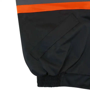 Nouvelle veste de travail haute visibilité en microfibre réfléchissante avec logo personnalisé, séchage rapide, légère, antibactérienne, OEM - Product Image 4