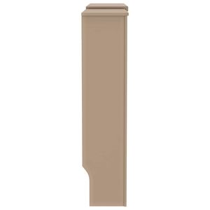 Cubierta para radiador de 2 piezas, color marrón, 80,71 x 8,07 x 32,09 pulgadas, accesorio para cubrir muebles - Product Image 6