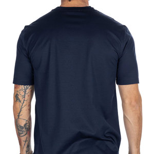 Camiseta de Hombre 100% Algodón, Estilo Urbano, Transpirable, de Secado Rápido, Antiarrugas, con Logotipo Personalizado, Venta al Por Mayor - Product Image 2