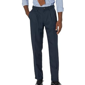 กางเกงขายาวทรงคลาสสิกสำหรับผู้ชาย เอวปรับได้ เหมาะสำหรับใส่ทำงานในออฟฟิศ - Product Image 4