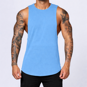 Camiseta Deportiva de Poliéster sin Mangas para Niño, Chaleco de Gimnasio para Hombre, Top Deportivo para Culturismo, Fitness y Running, Antipilling - Product Image 3
