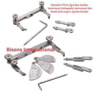 BISONS Wholesale TPLO Jig and Saw Guides Set with Small & Large Guides – Instruments chirurgicaux orthopédiques vétérinaires - Product Image 5