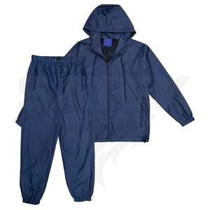 Nuevo Cortavientos con Logotipo Personalizado, Impermeable, Ligero, de Poliéster y Nailon, Conjunto Deportivo para Hombre, Traje Deportivo para Exteriores - Product Image 1