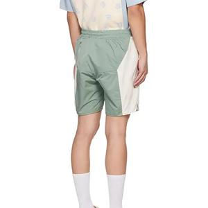 Conjunto de dos piezas cortavientos extragrande para mujer, de ajuste holgado, con cremallera, impermeable, con pantalones cortos, diseño multipanel - Product Image 2