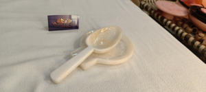 Cuchara de resina artesanal de la mejor calidad, muy pulida con logotipo personalizado para restaurantes de hoteles en casa, directa desde la India - Product Image 5