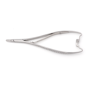 Porte-aiguille Lichtenberg à lame croisée dentelée 1,5 mm 17 cm en acier inoxydable, instrument chirurgical pour une suture précise - Product Image 5
