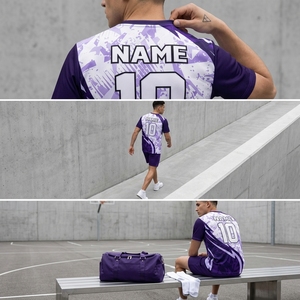 Conjunto de Uniforme de Fútbol con Logotipo Personalizado, Proveedor OEM ODM, Uniforme de Equipo de Fútbol, Ropa Deportiva Transpirable de Secado Rápido - Product Image 5
