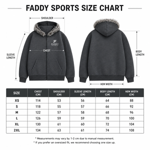 Sweat à capuche zippé surdimensionné pour homme, en polaire épaisse avec bordure en fourrure, style streetwear vintage, personnalisable, pour l'hiver, vente en gros - Product Image 6