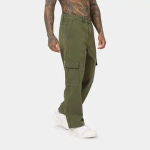 Pantalones Cargo de Moda, Colores y Tallas Personalizables, Corte Holgado, Alta Transpirabilidad, Ecológicos, Ligeros, de Algodón Premium - Product Image 2