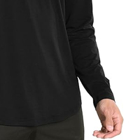 Kaos Lengan Panjang Pria Musim Dingin Baru 100% Katun Ramah Lingkungan Cepat Kering Anti-Pilling Kerah Bulat Regular Fit Solid Custom