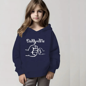 Sudadera con capucha cómoda informal para niñas, sudadera transpirable de otoño con diseño de estampado de moda, Sudadera con capucha cómoda a la moda - Product Image 5
