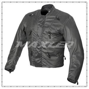 Veste en cuir d'hiver toutes saisons pour hommes, homologuée CE, équipement d'équitation durable pour motard, coupe-vent, coussin protégé de grande taille, vêtements de course automobile - Product Image 3