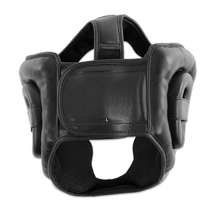 Custom Brand Professional Leather Boxing Helmet Headguard with Breathable & Protective Features for Men-Gym Kickboxing Training - Product Image 5