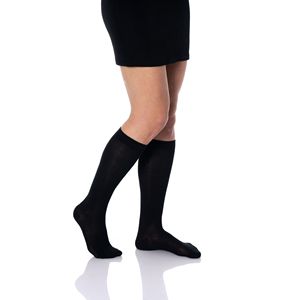 Women's 6-Pair <b>Knee</b> <b>High</b> Combed Cotton Over the Calf <b>Socks</b> Long <b>Socks</b> - Product Image 3
