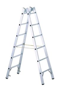 Premium Aluminium Ladder Strong Stability Heavy Duty Foldable Safe Design for Home Office Industrial Work - Product Image 2