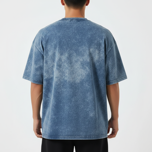 High Quality 210 gsm Cotton Blank <b>Plain</b> <b>Tshirt</b> Custom 3D Printing Plus Size Men's T-Shirts Oversized Heavyweight T Shirt - Product Image 2