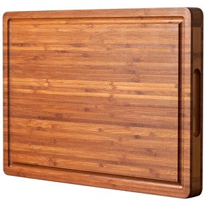 เขียงไม้กระถินณรงค์สำหรับเสิร์ฟและหั่นอาหาร - ดีไซน์มินิมอล - Product Image 1