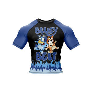 Men's Rash Guard Sport T-Shirts with Custom Logo Breathable Comfortable Short <b>Sleeve</b> Customized Color & Size - Product Image 3