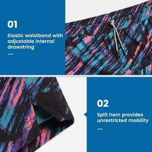 Servicio OEM, Shorts Deportivos para Hombre de Alta Calidad, Diseño Personalizado, Ecológicos, Transpirables, de Spandex/Poliéster Teñido, Ropa de Verano - Product Image 5